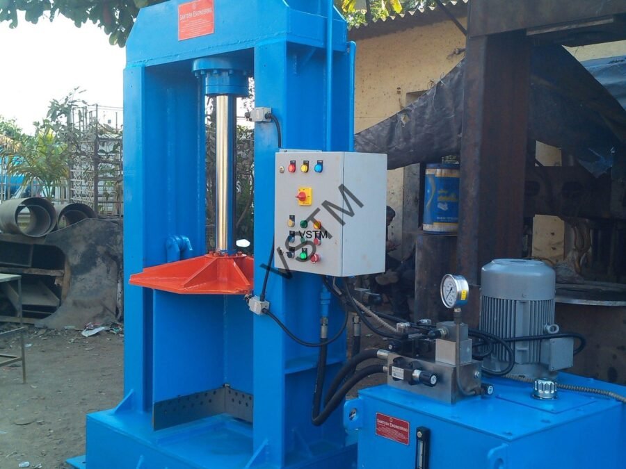 Hydraulic Bale Cutter - VS Tyre Machinery