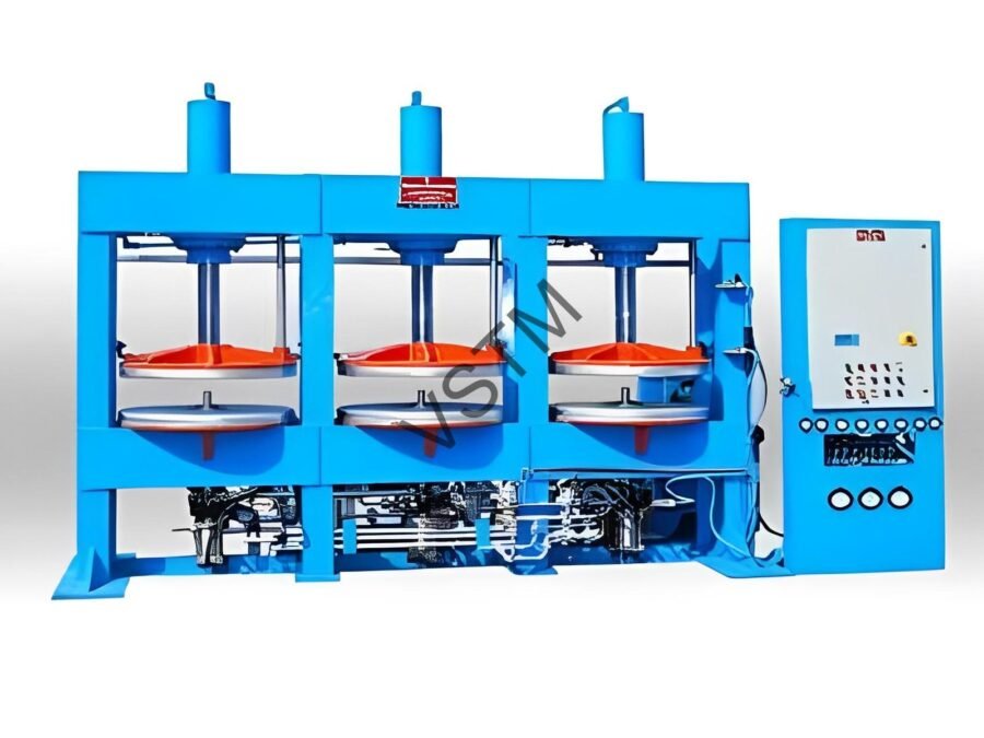 27″ Tyre Curing Press (3 Cavity) - VS Tyre Machinery